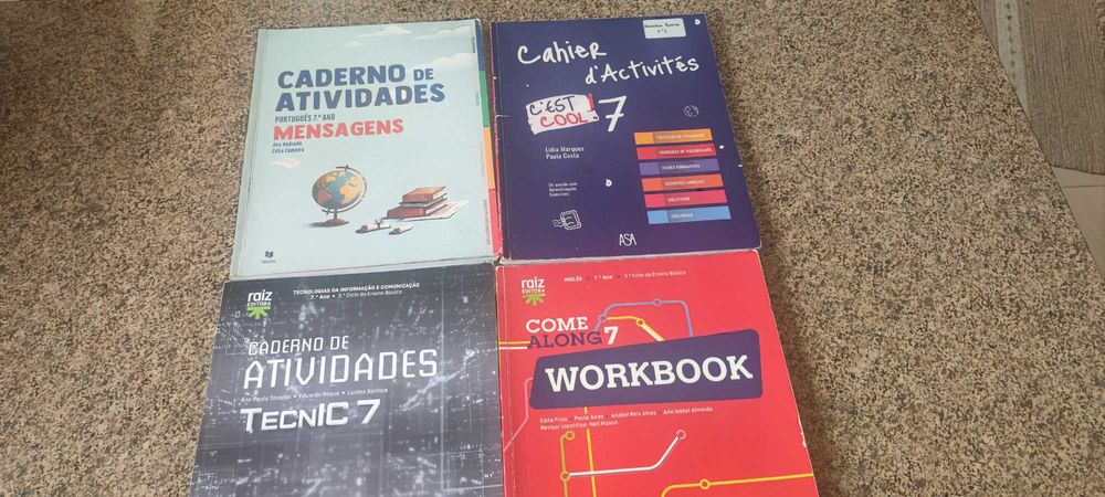 Caderno/ Livro atividades 7° ano