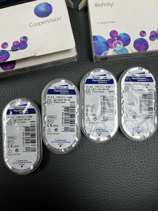 Лінзи biofinity pure vision