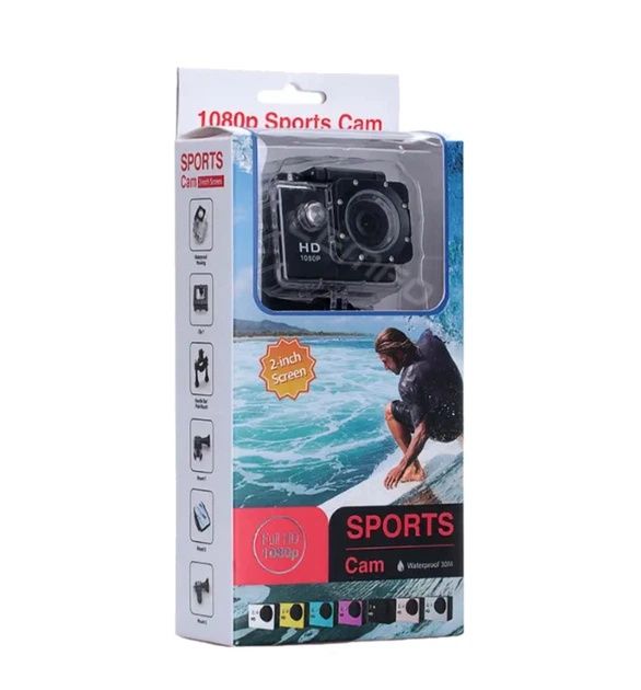 Екшн камера A7 Sport Full HD 1080P - Спортивна камера з аквабоксом