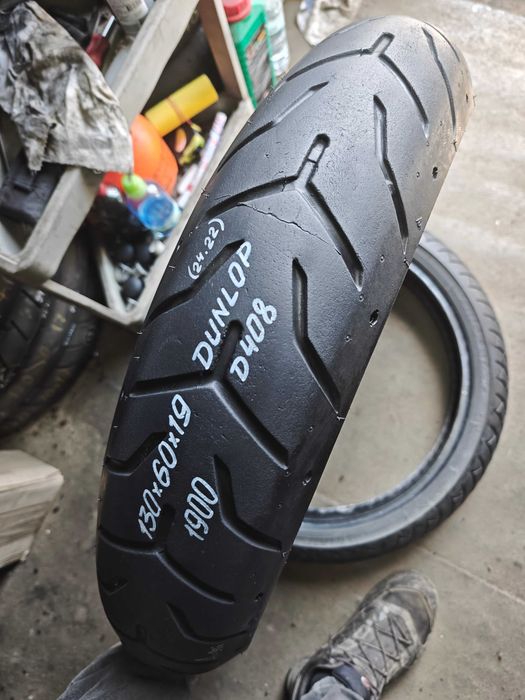 Мото шини резина комплект DUNLOP 130/60 70 R18 19 + 180/55 65 R16 18