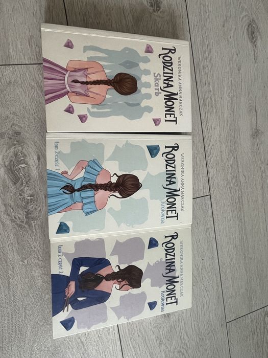 Rodzina Monet 3 ksiazki