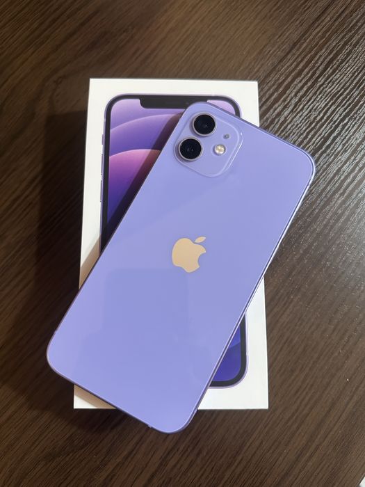 iphone 12 128gb purple - купити мобільні телефони та смартфони