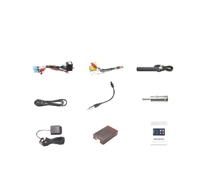 AUTO RÁDIO GPS ANDROID 12 PARA FIAT 500 07-15