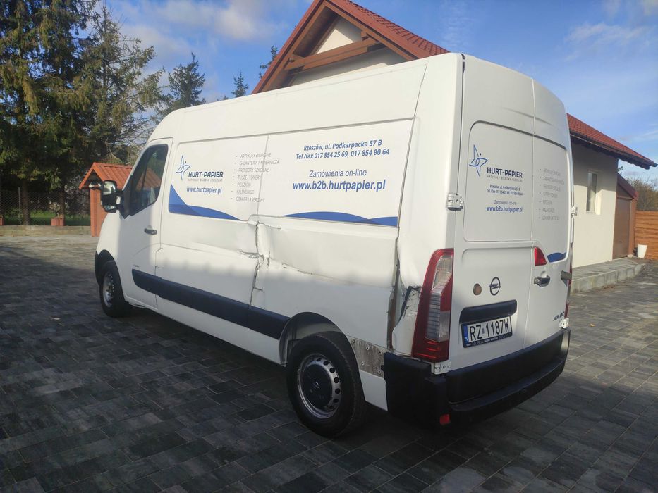 Opel Movano Master L2H2 Uszkodzony Blacharsko