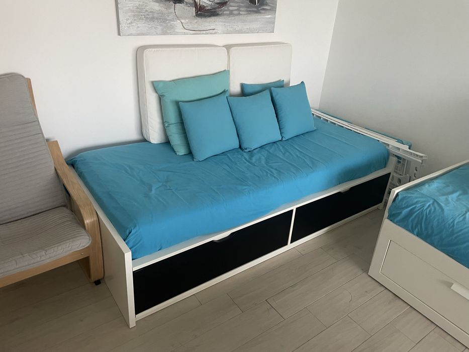 Cama com gavetas arrumacao 200*90