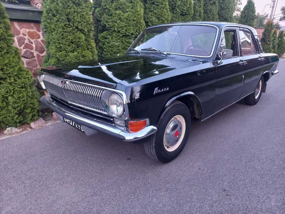 Волга Газ 24 первая серия черный цвет Gaz 2401 Original Black ранняя: 5 ...