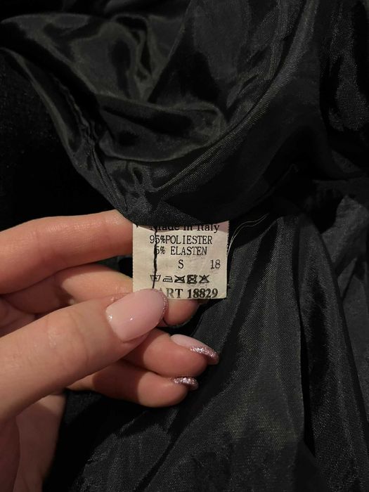 Płaszcz damski czarny