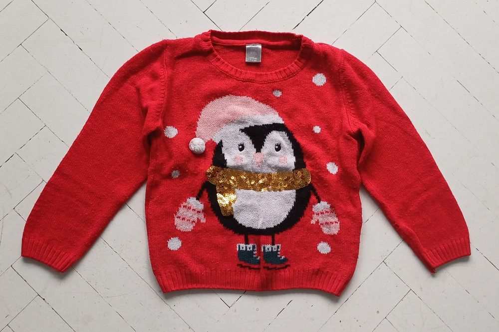 Sweter świąteczny, r. 116