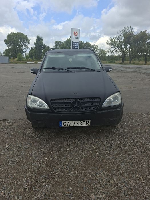 Мерседе ML 163 2,7d 2002р  не фонд і не тимчасова реєстрація звичайна євро бляха. Також інтересує обмін