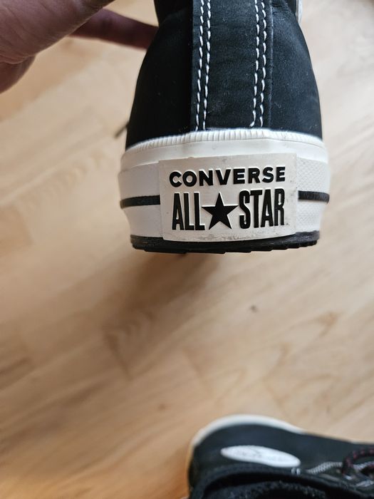 Conversy wysokie ocieplane nubuk