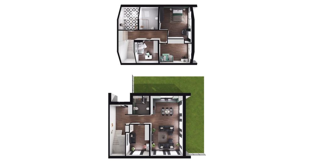 5-pokojowy dom 109m2 + ogródek Bez Prowizji