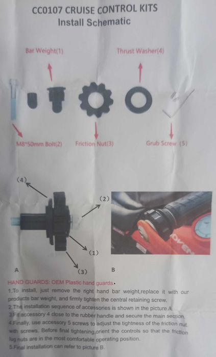 Cruise Control para Moto