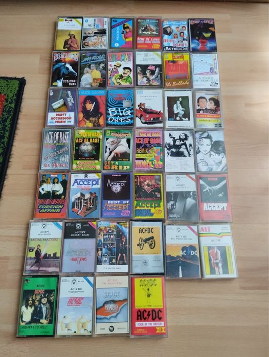 Kaseta ACDC pop rock disco polo