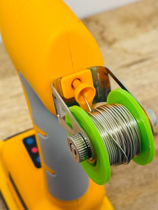 Pistolet Lutowniczy Pasuje Na Aku Dewalt - 5x Grot + Cyna GRATIS