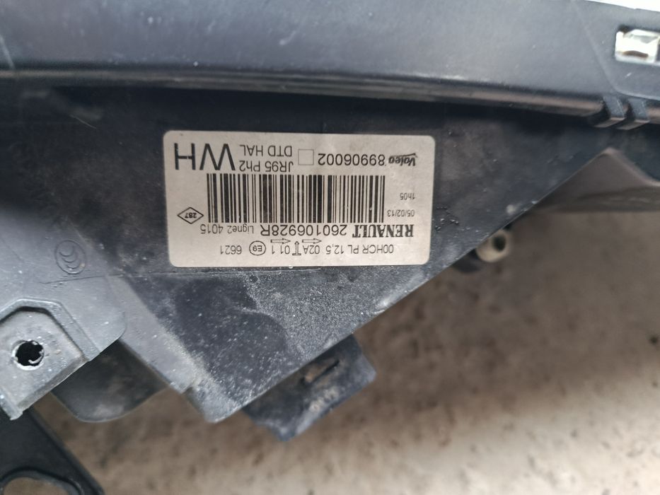 Фари на Renault Scenic 3 рестайл 2013-2016р