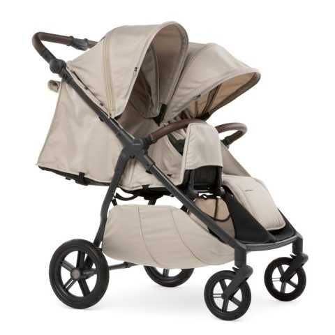 MEGA ZESTAW wózek bliźniaczy MAST M.TWIN X LION + adaptery do fotelika