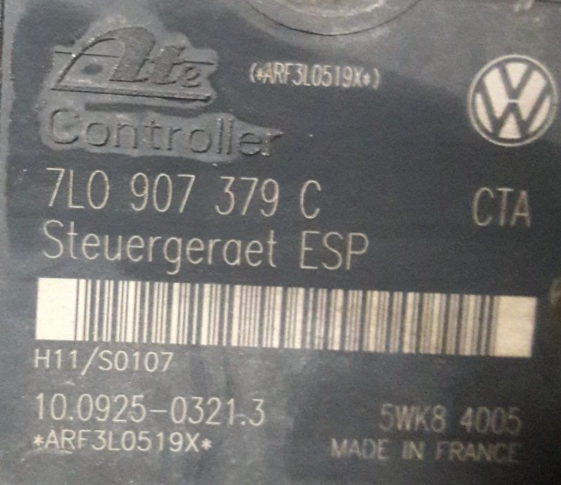 Блок ABS АБС 7L0907379A\L\F\G\C\K\P\E Volkswagen Touareg 2003 - 2009