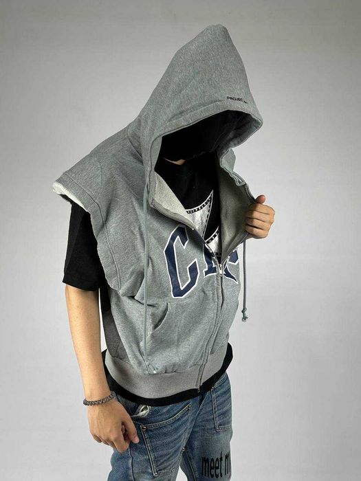 Худі Project GRAILZ G/R zip hoodie худи зипка сіра archive серая S M