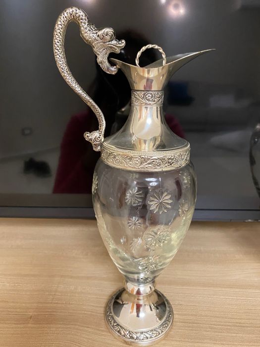 Декантер посріблений