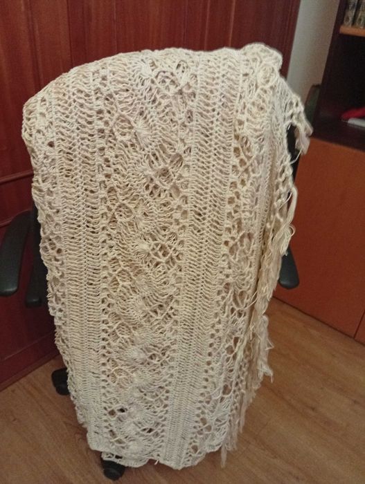 Toalha de mesa em crochê