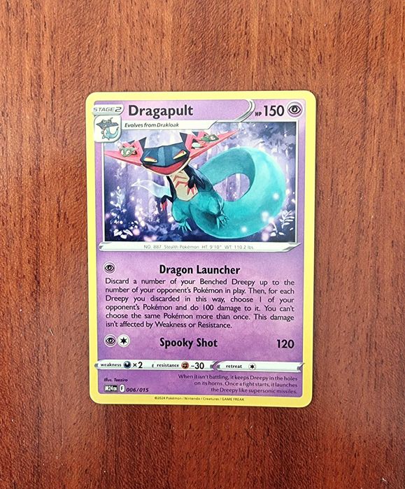2 Cartas Pokémon - Dragapult e Rayquaza
