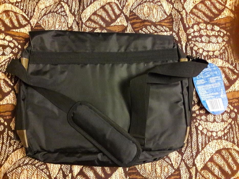 Torba na ramie np. na laptopa 15,6" z klapką ,