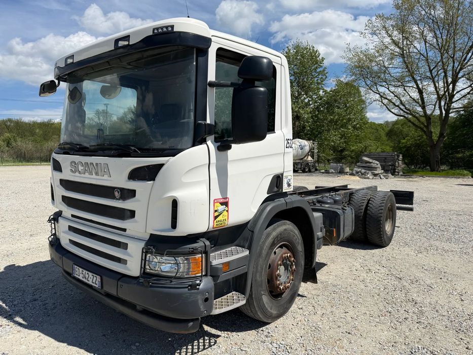 Scania P280  Rama do zabudowy, rozstaw osi 3,8m
