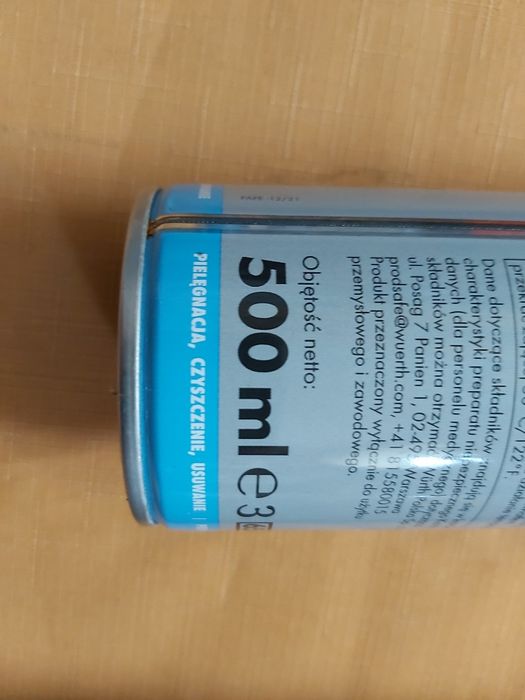 Wurth zmywacz przemysłowe 500ml x 3 sztuki