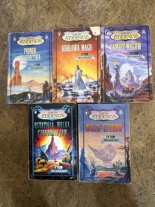 Belgariady David Eddings części 1-5