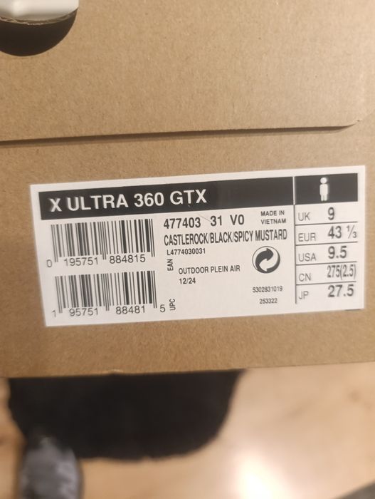 SALOMON X ULTRA 360 GTX rozmiar 43  1/3 Obniżka Swiateczna