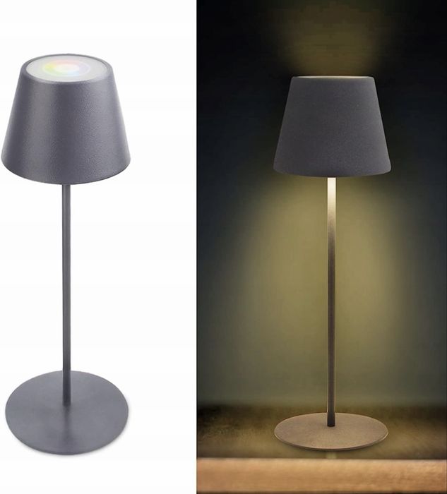 Lampa stołowa LED usb 8 kolorów RGB