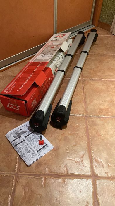 Bagażnik dachowy na relingi zintegrowane uniwersalny  G3 clop infinity