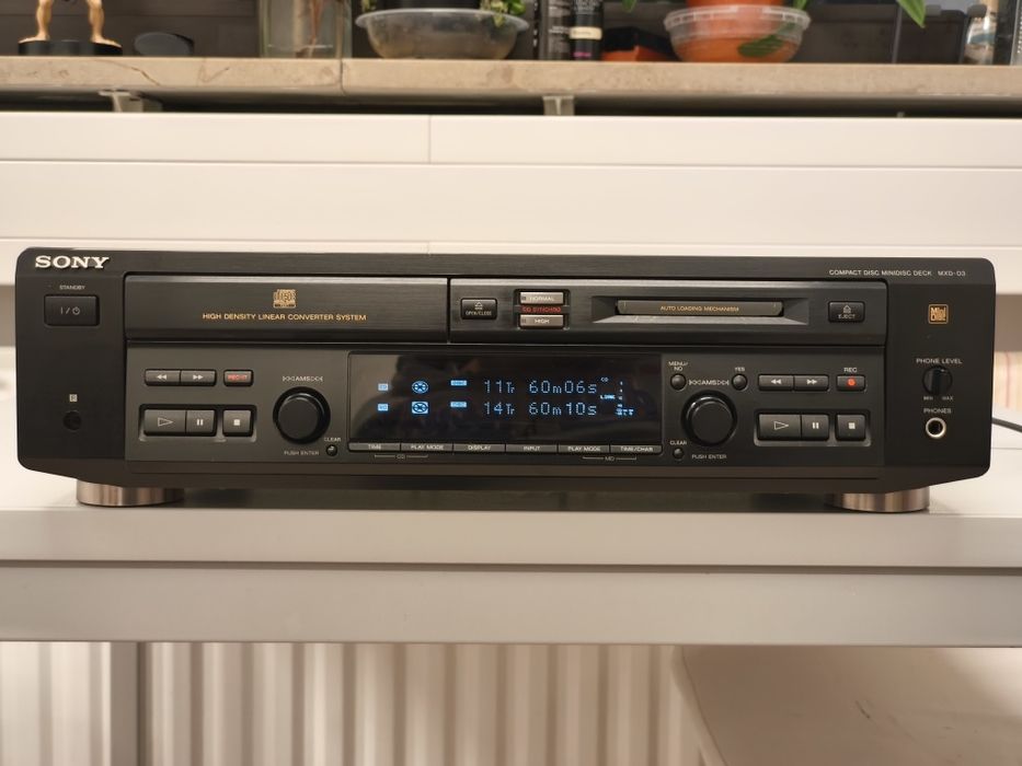 Програвач-Рекордер CD/MiniDisc Sony MXD-D3 ! Відмінний стан ! Японія !