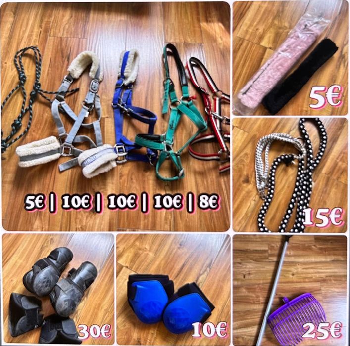 Material de equitação