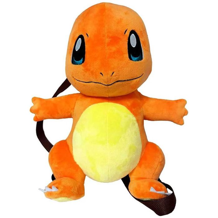 Prezent Pluszowy plecaczek 36cm maskotka 2w1 pokemon Charmander Nowy!