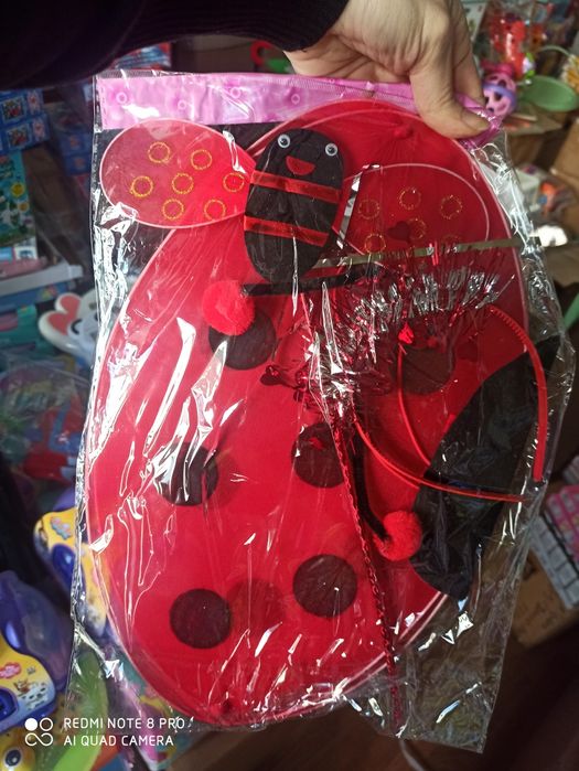 Крила метелика зі світлом обруч паличка спідниця костюм крылья бабочки