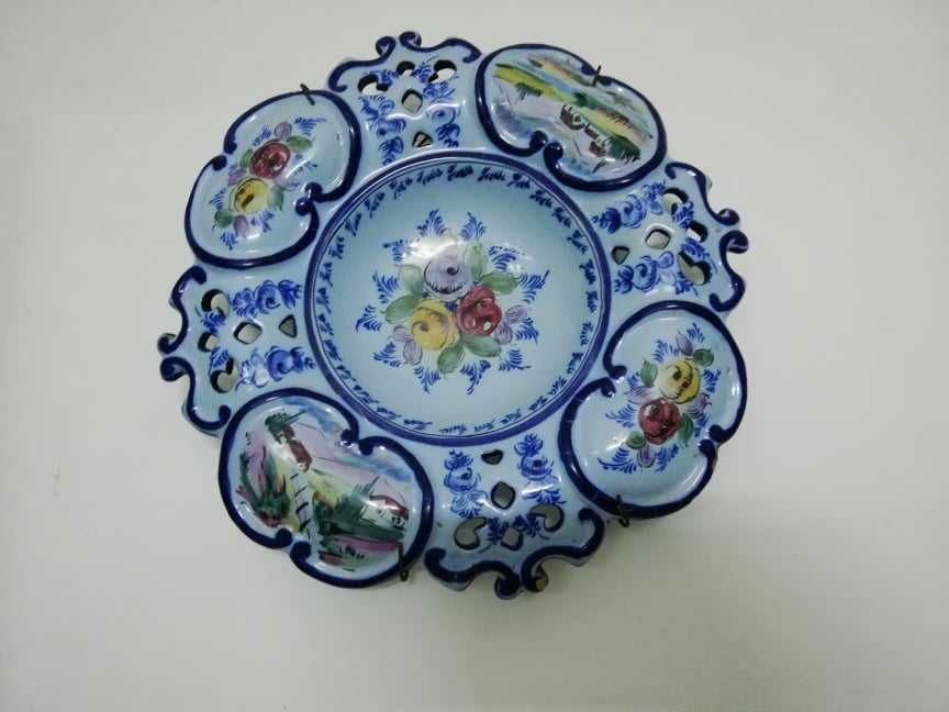 Taça/fruteira muito antiga - Loiça de Alcobaça