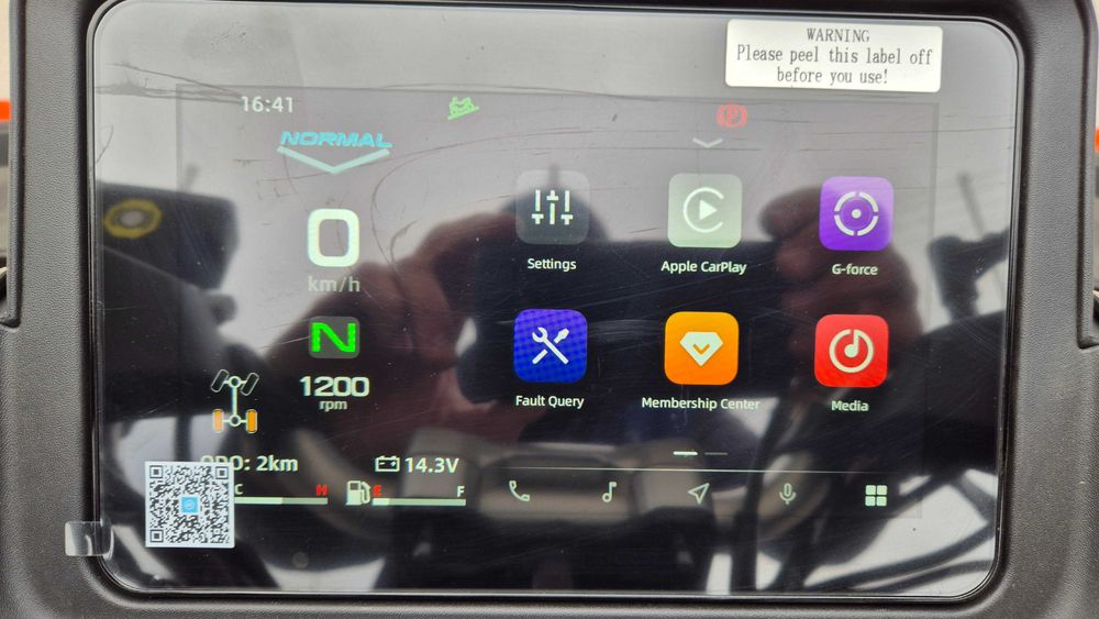 CF Moto CFORCE 1000 TOURING Premium ABS EPS T3b Gazowe Muddy