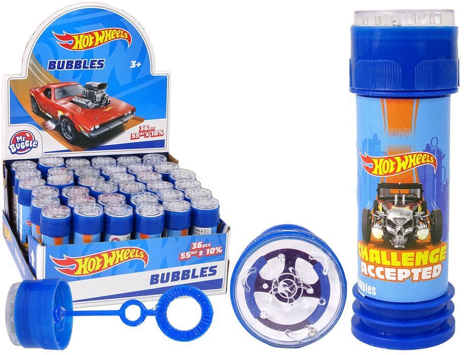 bańki mydlane hot wheels 55ml my bubble niebieskie