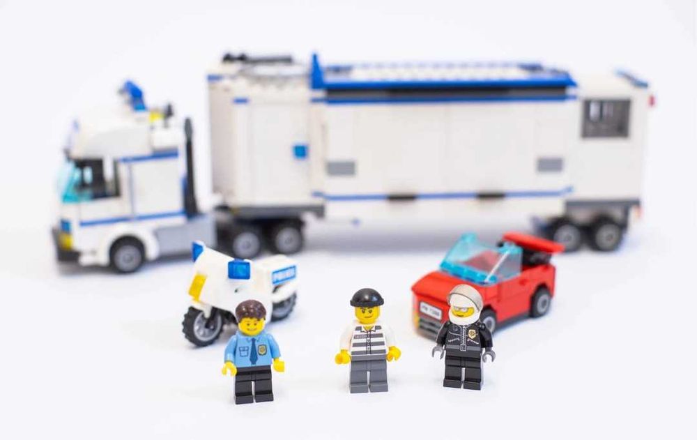 Lego City 7288 Jednostka Mobilna Policji Command Centre