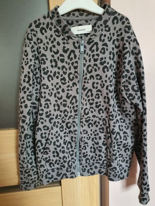 Bluza rozpinana Reserved panterka 140