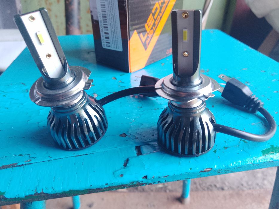 Авто лампи ледь h7