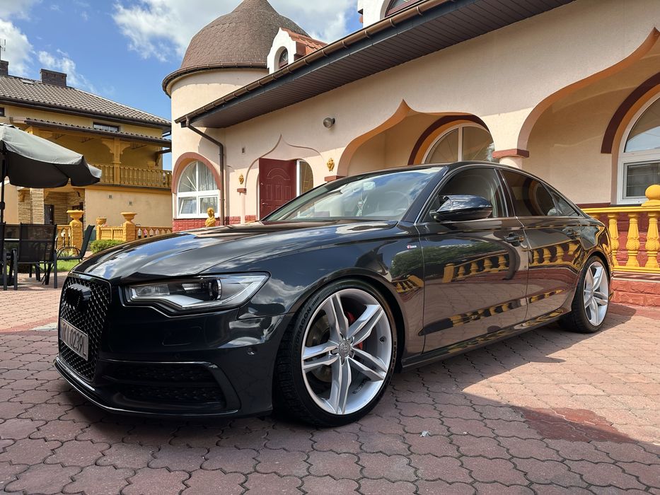 Audi A6 C7 S-Line  3.0 V6 TDI | STAGE1 274KM | Manual | Nowy Rozrząd | Ceramika | 20" | Oolong Grey Metallic | Piękna!!