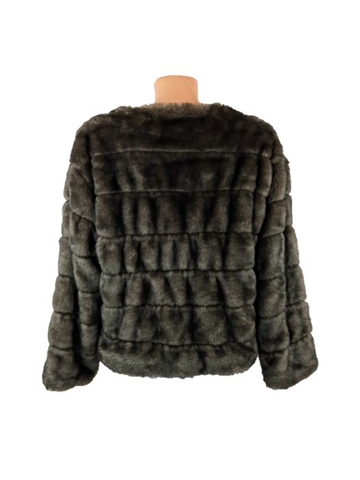 Futro futerko szare ZARA