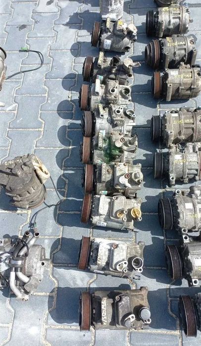 Компрессор кондиционера Сценік Кенго Трафік Меган 2 Лагуна 3 Перевірені на авто та з гарантією Компресор кондиціонера На двигуни 1.5 1.4 1.6 1.9 2.0