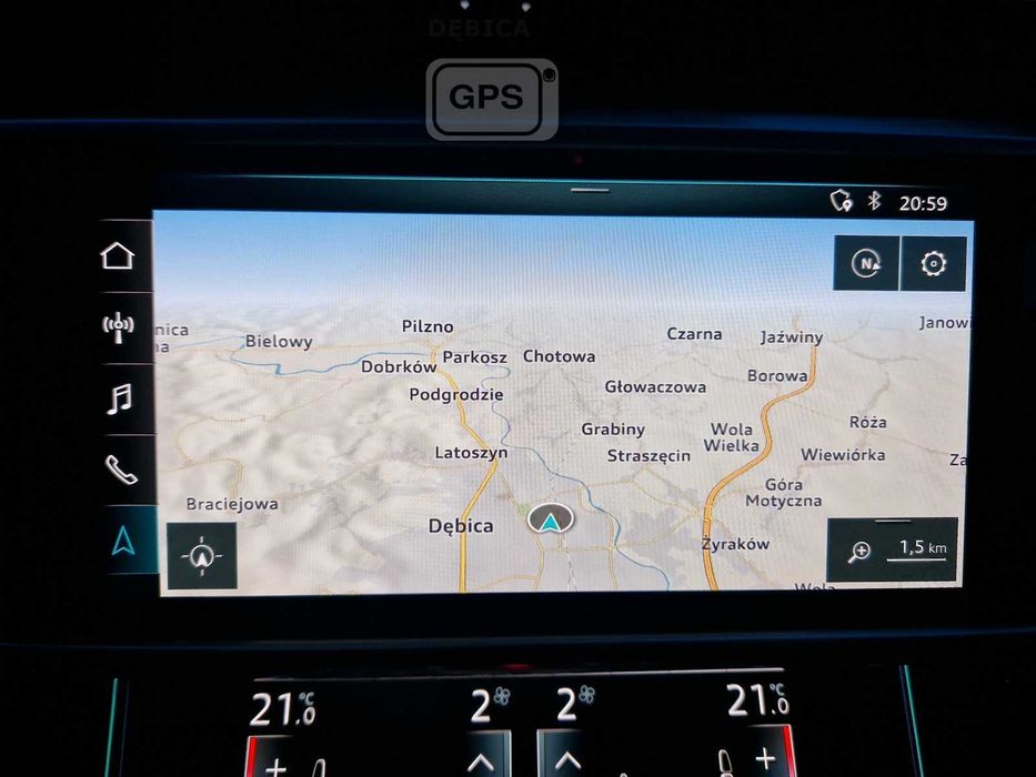 Polskie Menu Audi Q3 A6 A7 Q7 Q8 Konwersja MH2p Mapa 2026 AndroidAuto