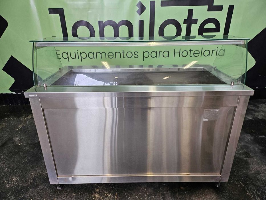 Expositores de banho maria para buffet e self-service