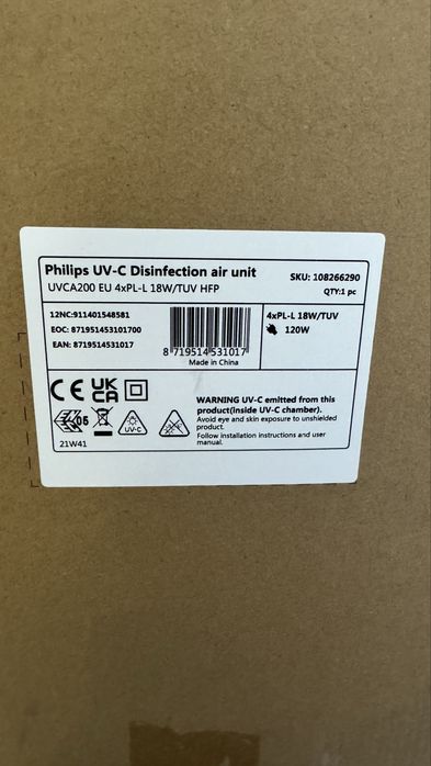 Urządzenie Philips do dezynfekcji powietrza