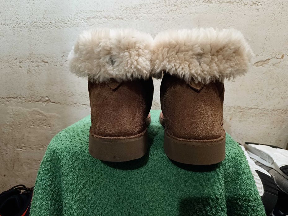 Damskie zimowe botki UGG QUINCY r.42 skóra stan bardzo dobry