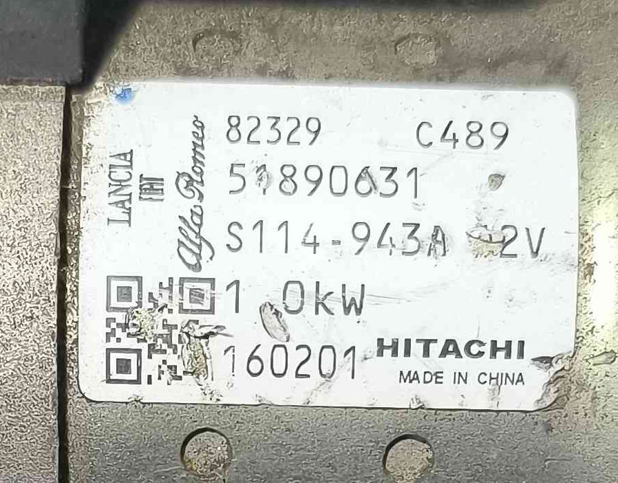 Motor de Arranque FIAT PUNTO (188_) ano 2012